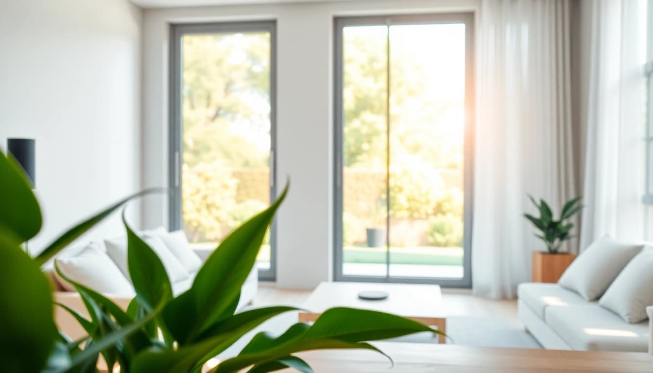 Fliegengittermaxx bietet elegante Insektenschutzlösungen für moderne Wohnzimmer.