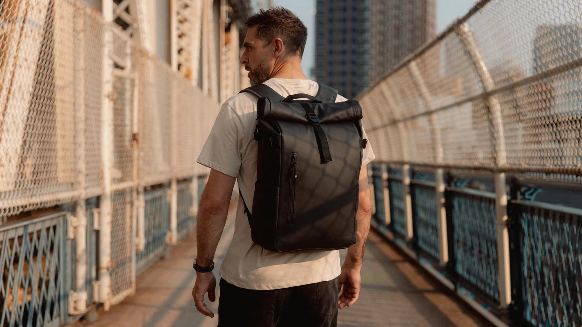 Rolltop Rucksack – Perfekt für Stadt und Natur