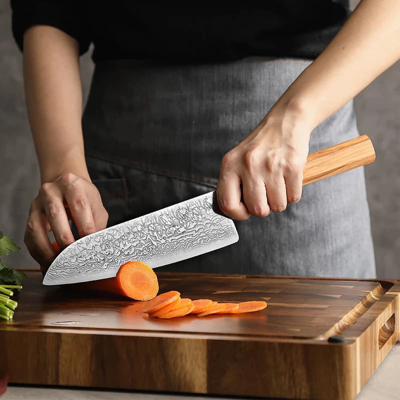 Damaststahl Messer Set – Schärfe und Design in Perfektion