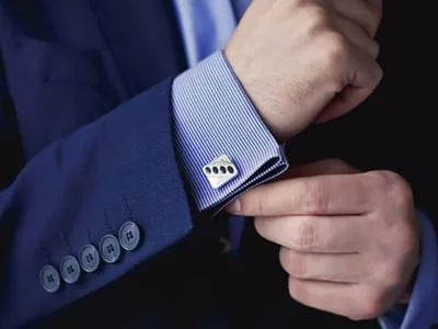 Perfekter Business-Look dank manschettenknöpfe von CrystalScents