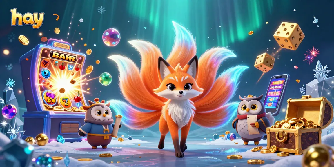 Experience thrilling wins and vibrant gaming with hay in this dynamic casino scene.