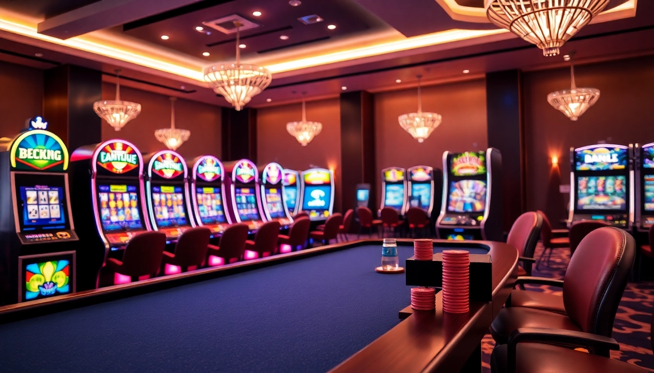 Spielen Sie in einem Casino ohne Lizenz und genießen Sie die farbenfrohe Atmosphäre mit tollen Spielautomaten.