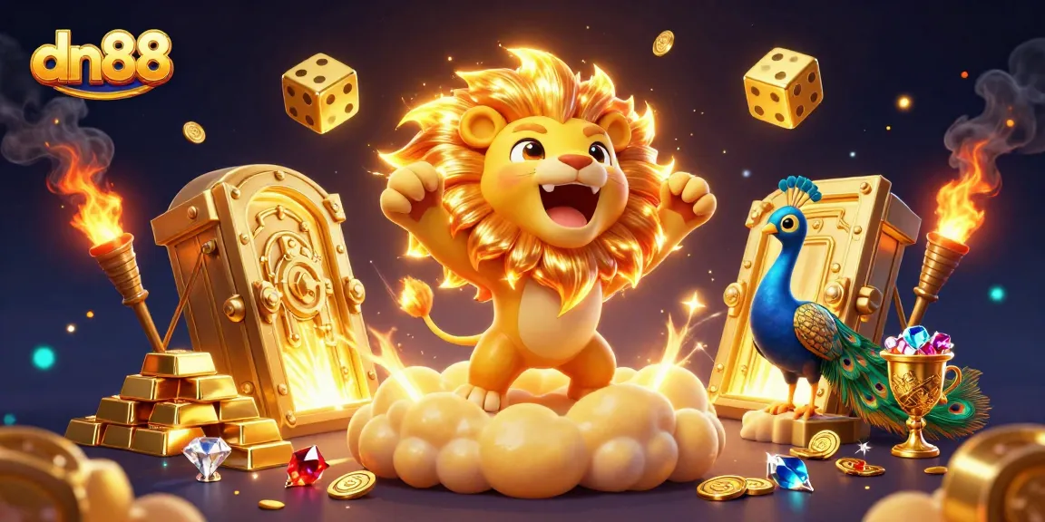 Engage with the dn88 experience while winning on golden treasures in this vibrant casino scene.