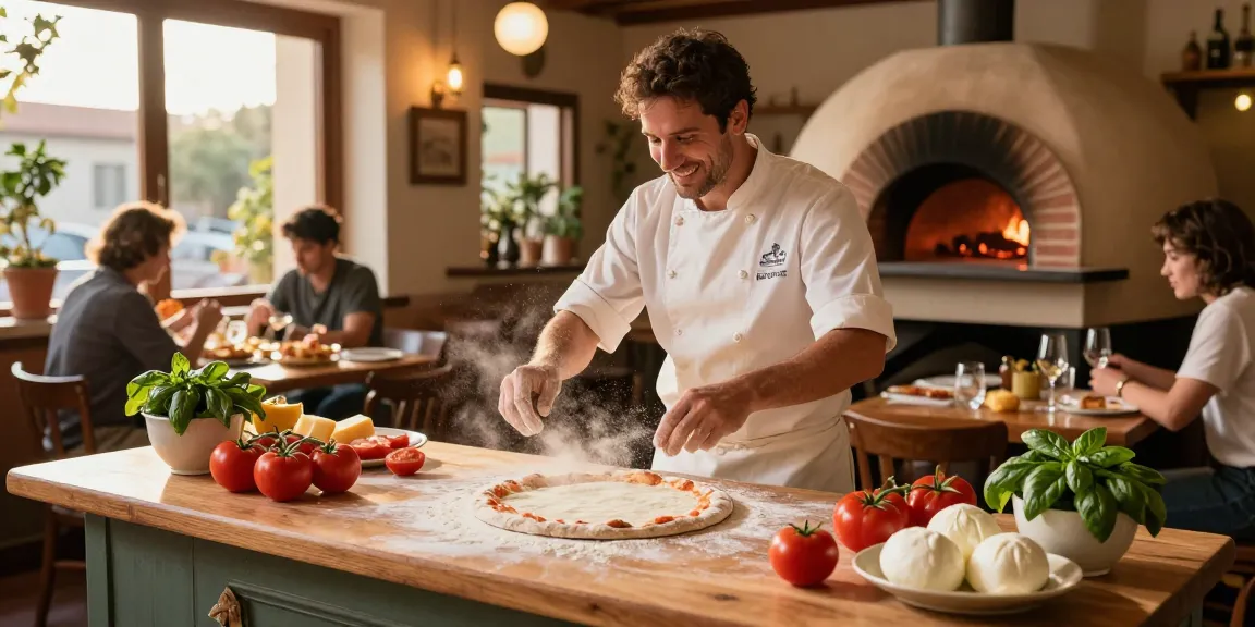 Delicious pizza creations at Pizzeria Madera showcasing pg soft flavors and authentic Italian cuisine.