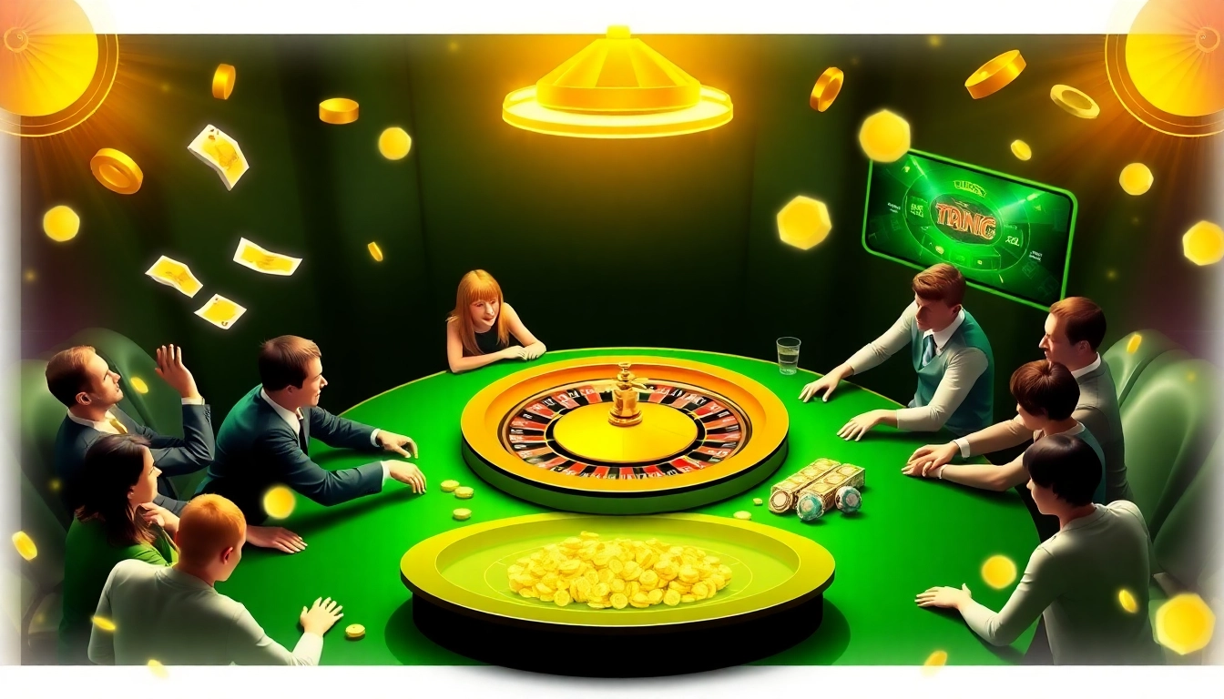 Exciting gameplay at Online Casinos Österreich with diverse slot machines and roulette tables