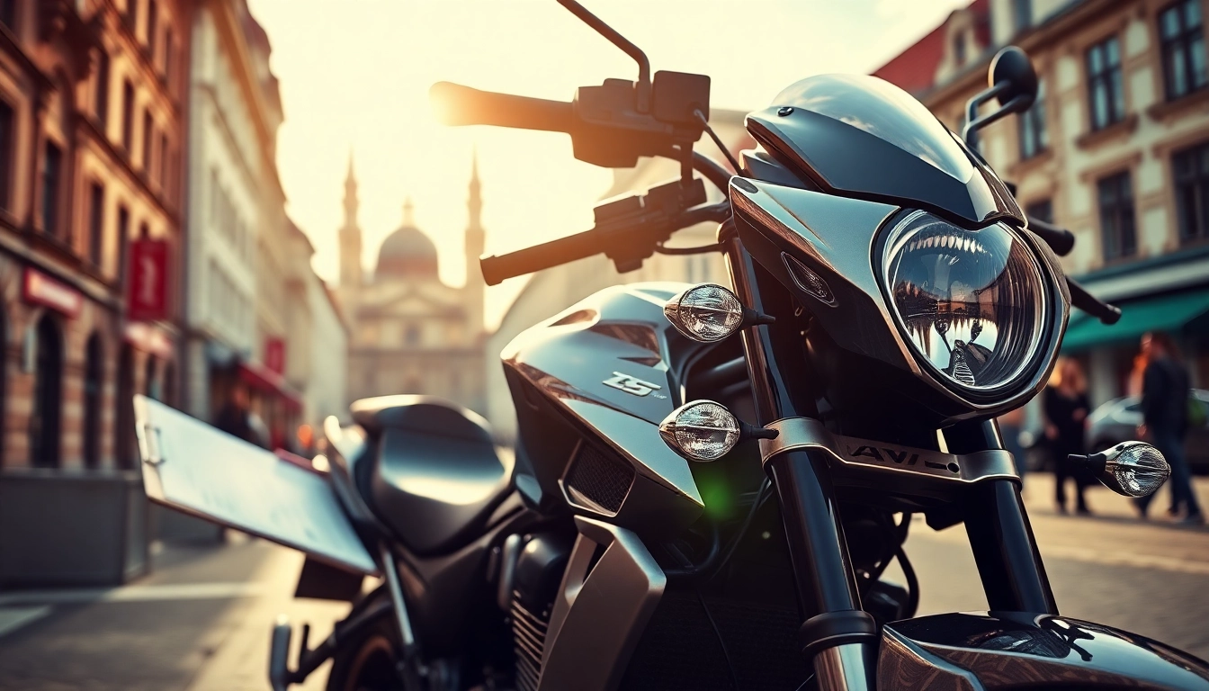 Fachkundige Motorradgutachten Augsburg zeigen professionelle Bewertung im urbanen Umfeld.