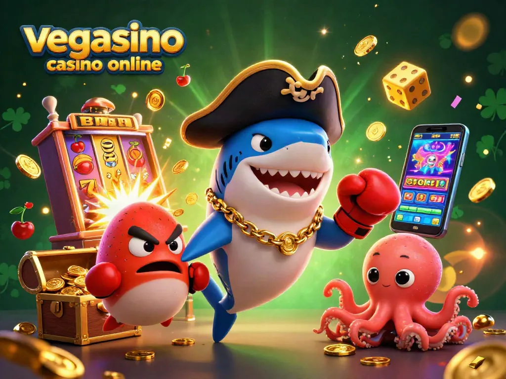 Engage with fun, colorful characters at vegasino casino online, showcasing immersive casino-themed elements.