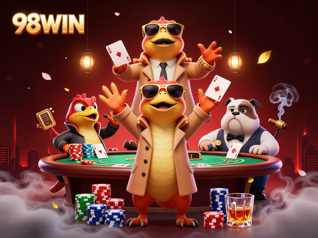 Experience strategic poker action with 98WIN: raptors in disguise at a VIP casino.