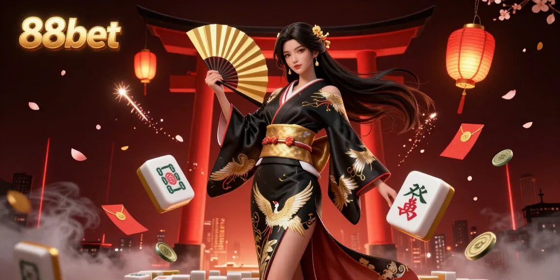 Experience high-stakes action with 88bet in an ultra-detailed digital casino scene.