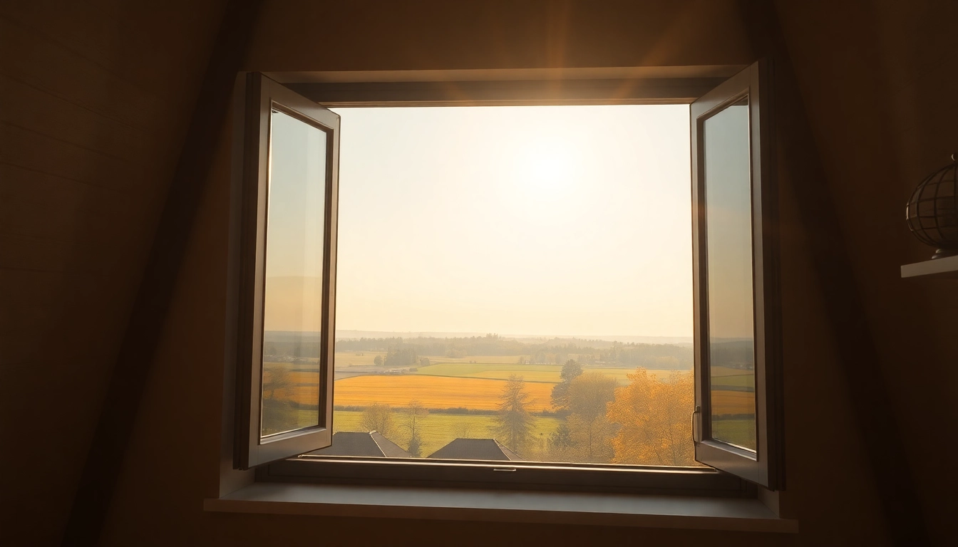 Nutzen Sie Dachfenster Münster für einen hellen Wohnraum mit Blick auf die münsterländische Landschaft.