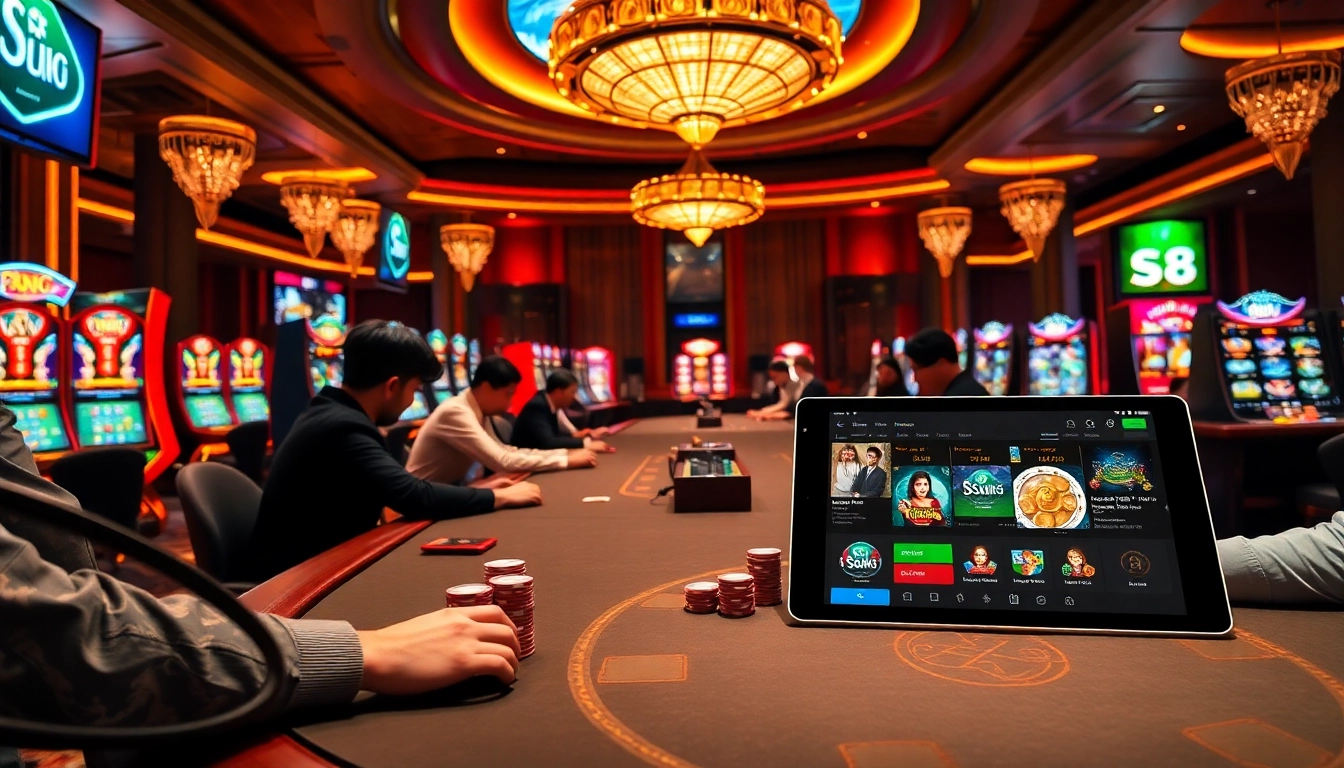 Experience the excitement of gambling at Trang chủ S8 with vibrant casino games and luxury.