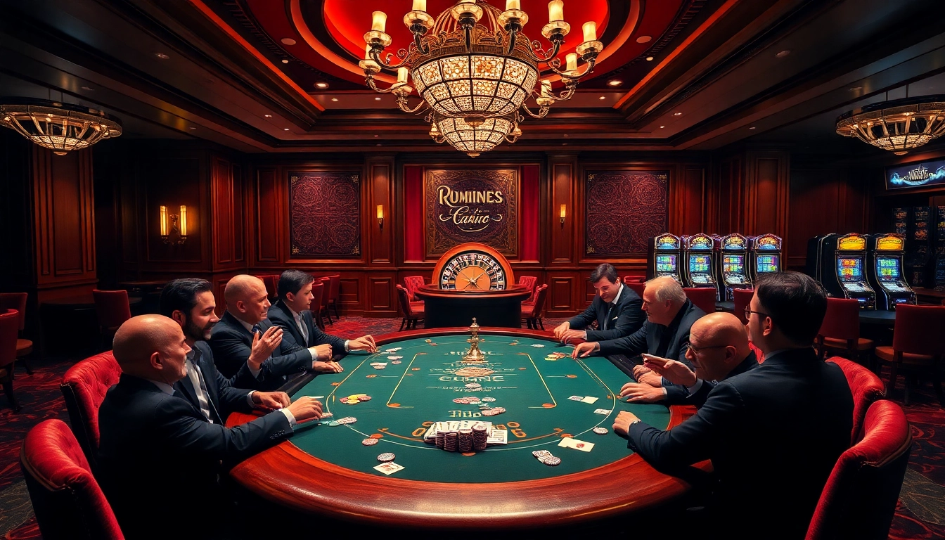 Engaging in high-stakes poker at https://topclub.website/, capturing the thrill and strategy of casino gambling.