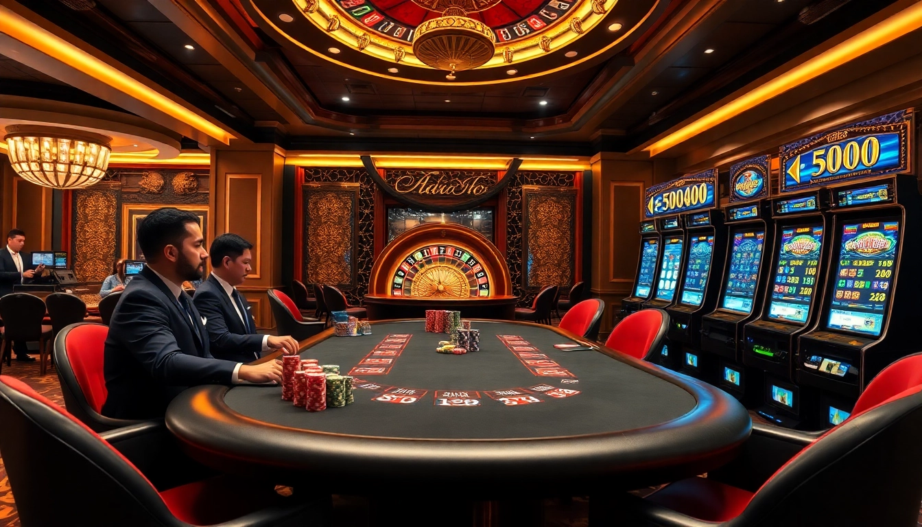 Experience high-stakes gaming at https://siu88.best/ with exciting poker action and vibrant casino atmosphere.