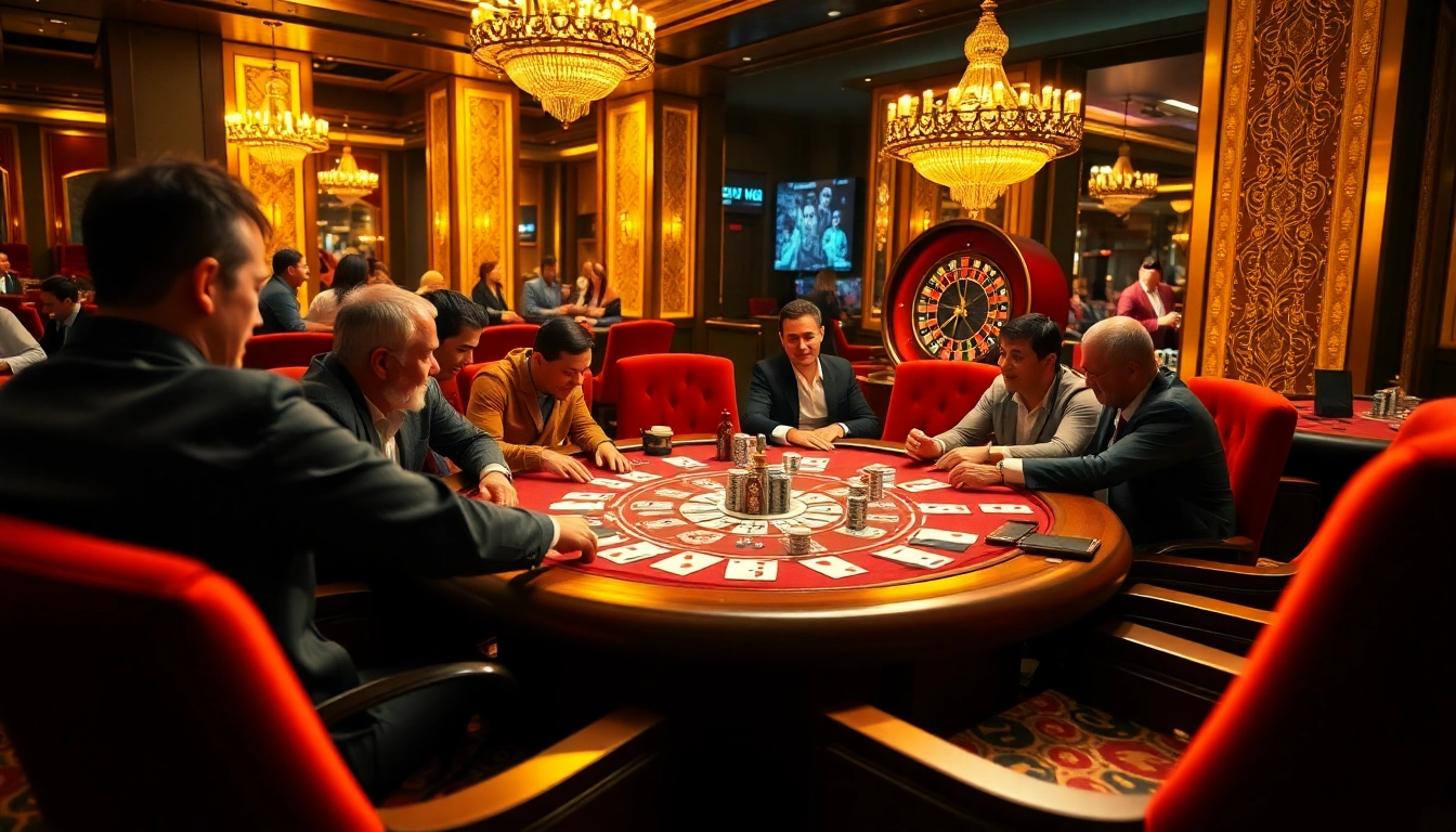 Experience high-stakes poker gameplay at king88 with vibrant poker chips and a luxurious atmosphere.