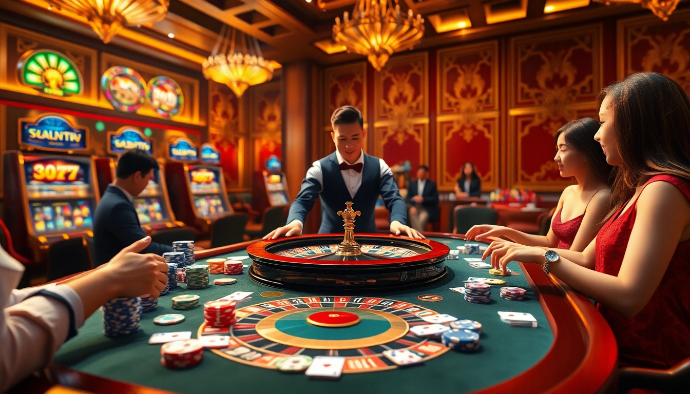 Experience the thrill of 88i nhà cái with dynamic casino games and a vibrant poker table.